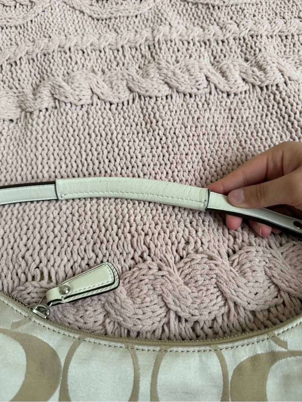 Coach Kristin Signature Sateen Hobo Bag